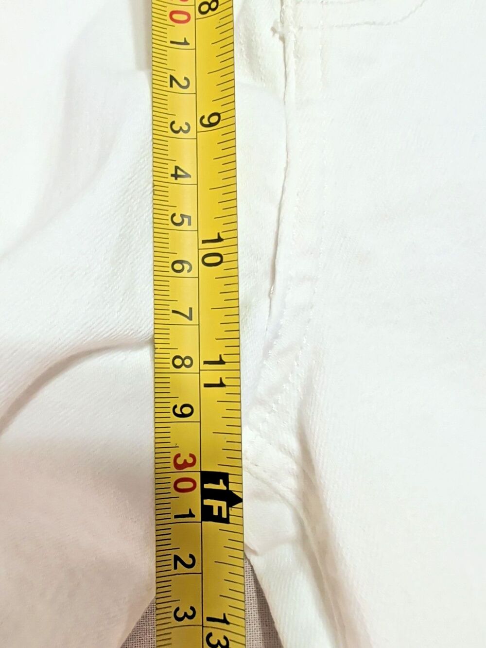 Modern American Savannah Women's High Waist Wide Leg Jeans White Size 29 - Picture 11 of 15